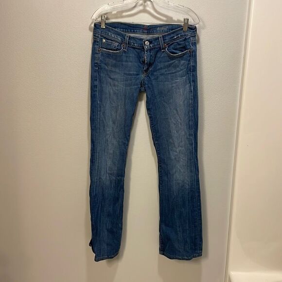 7 For All Mankind woman’s boot cut jeans - Picture 1 of 11
